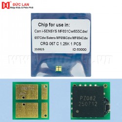 Chip Canon LBP 631Cw/633Cdw/ MF 651Cw/655Cdw (CRG067C) 1.25K