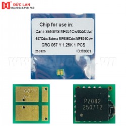 Chip Canon LBP 631Cw/633Cdw/ MF 651Cw/655Cdw (CRG067Y) 1.25K